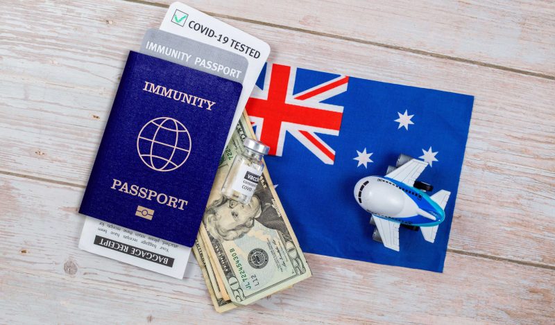 New Zealand international travel vaccination certificate